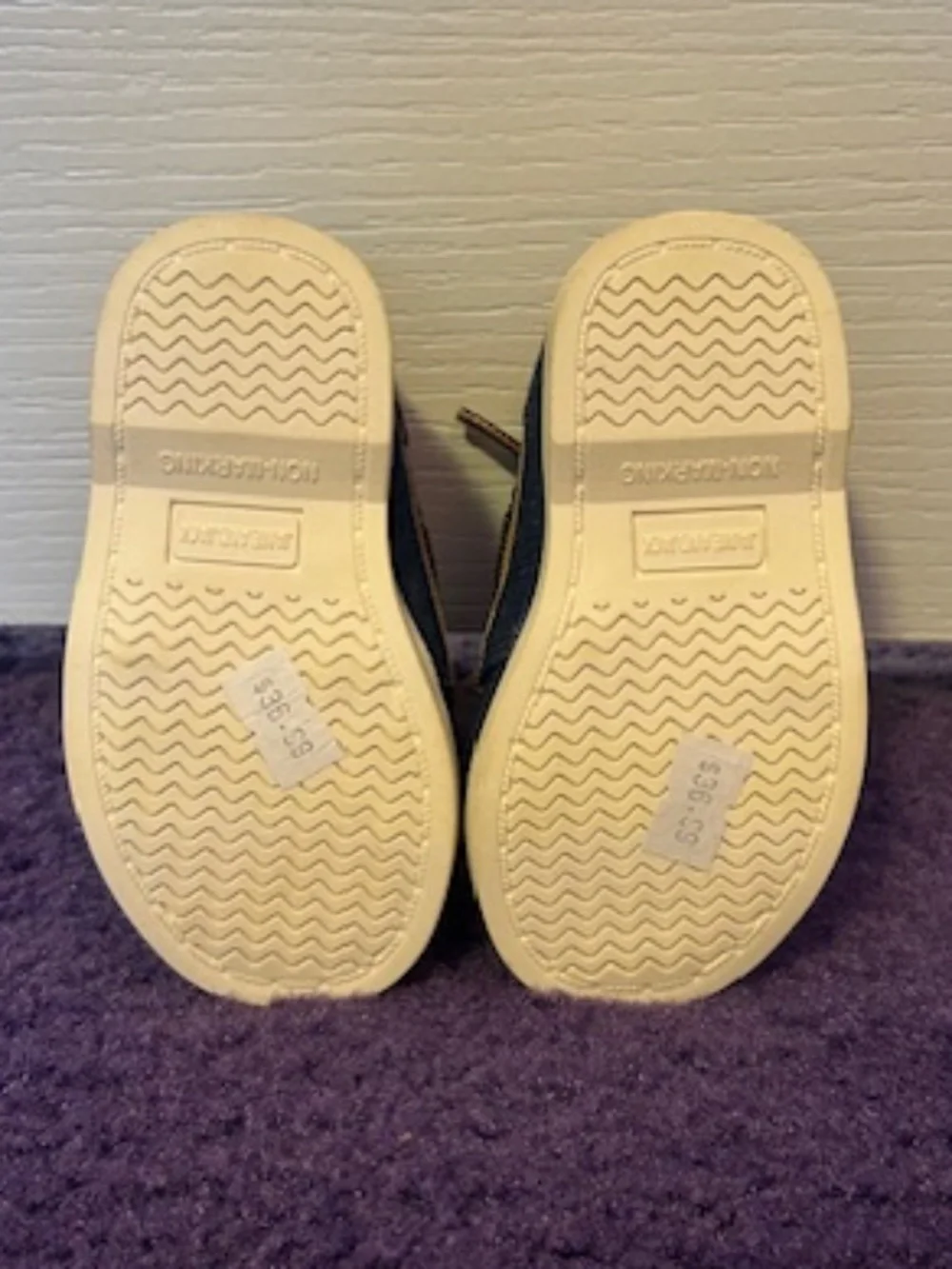 Janie and Jack boys dress boat shoes - New- Size 4